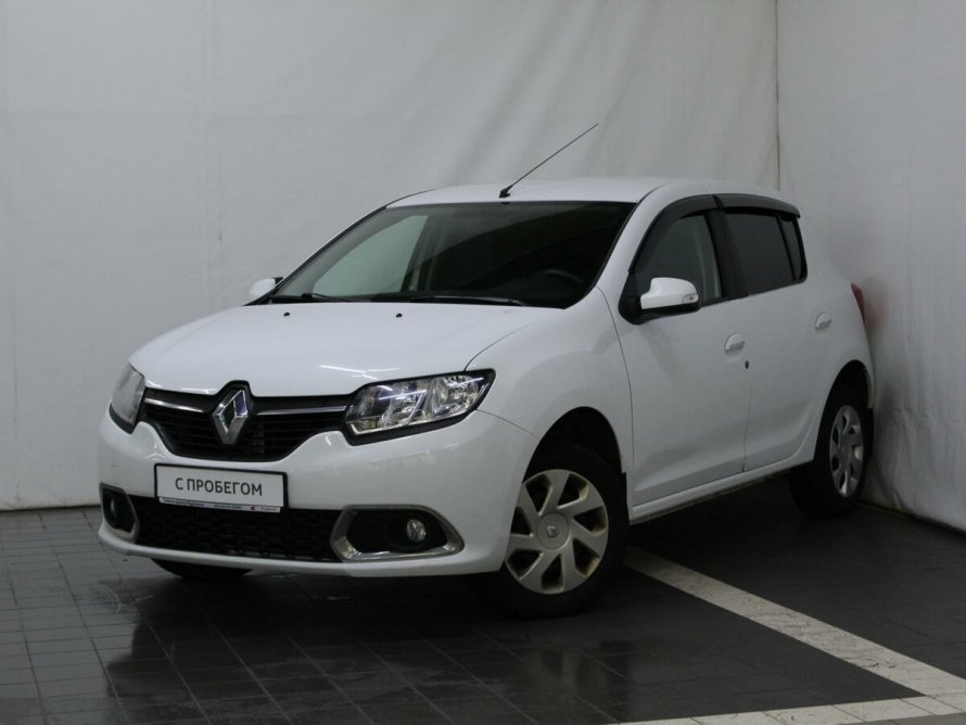 Renault Sandero 2014 белый