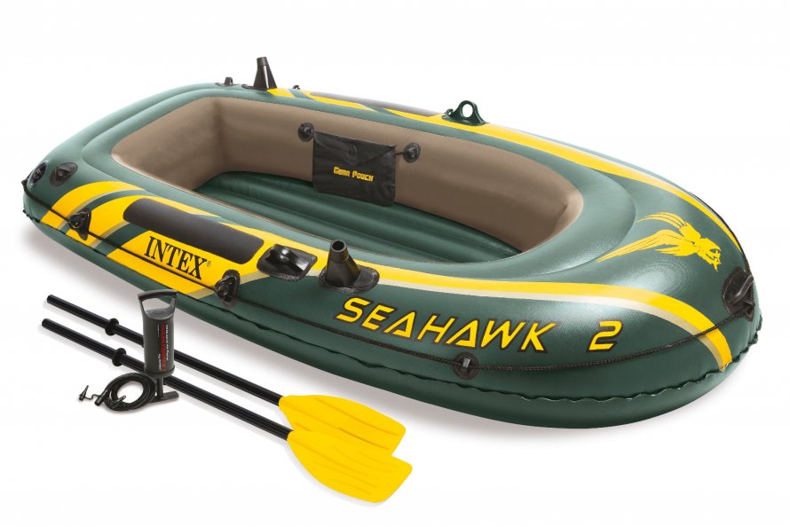 Лодка надувная Intex Seahawk 2 68347