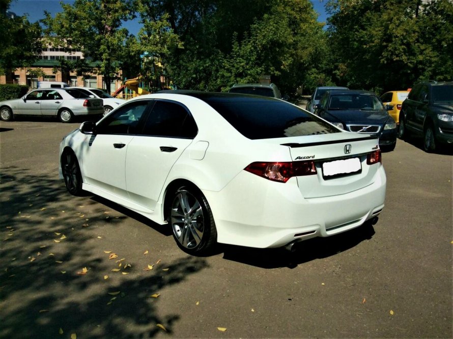 Honda Accord 8 белый