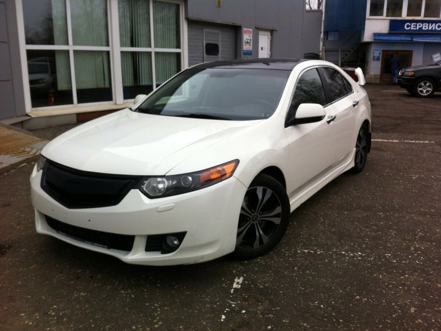 Honda Accord 2008 белый