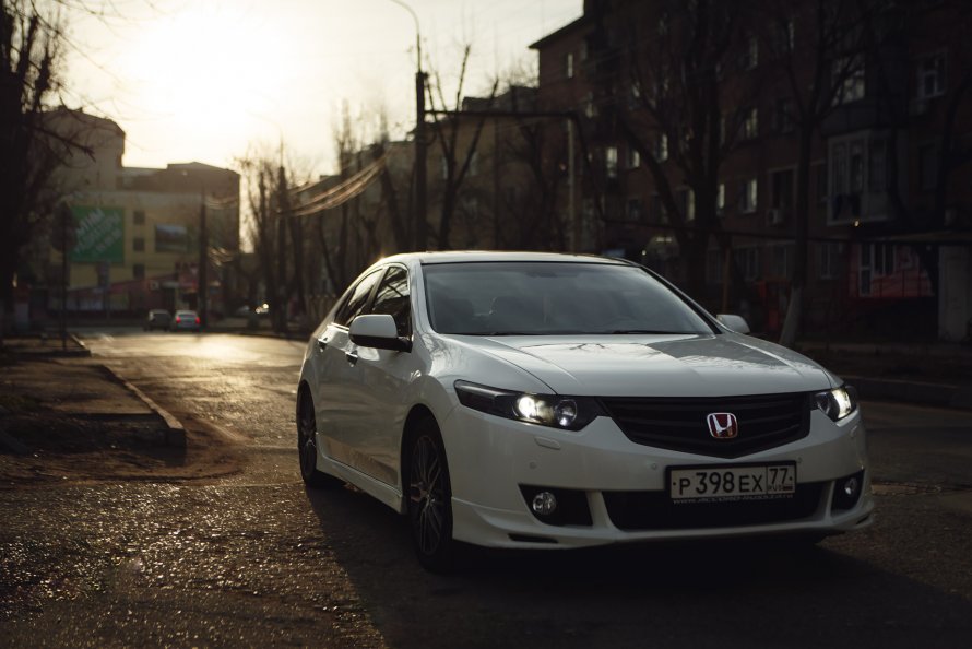 Honda Accord 8 белый