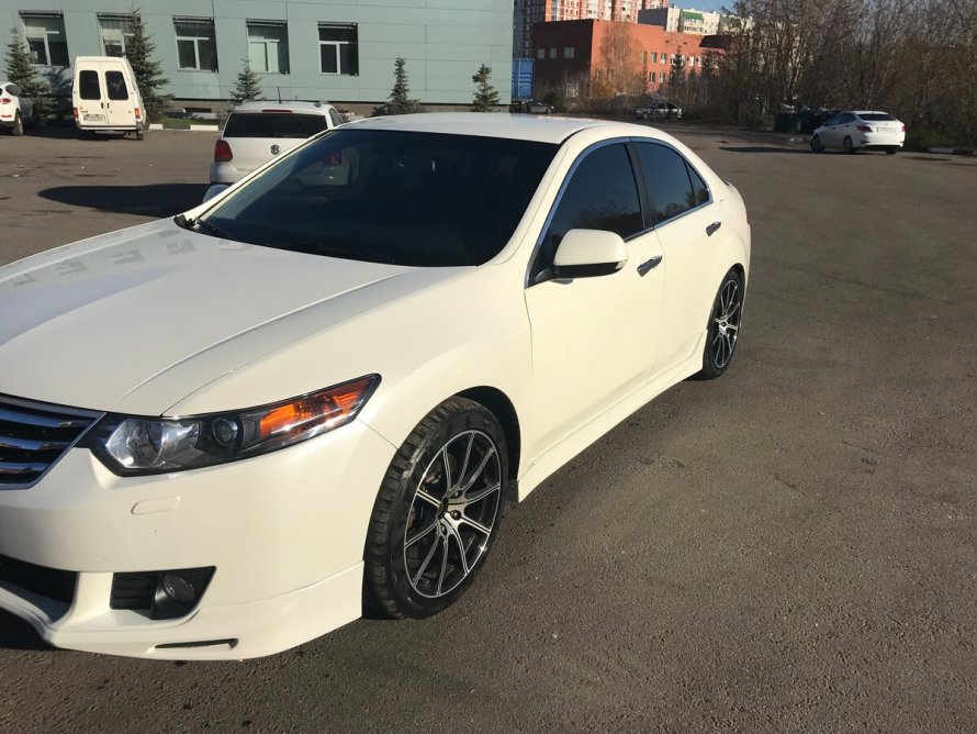 Honda Accord Type s 2008 белый