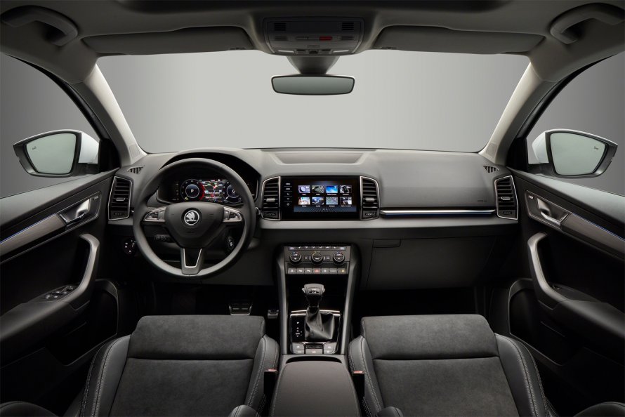 Skoda Karoq 2020 салон