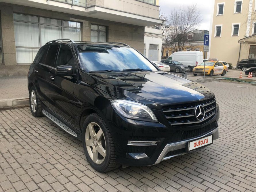 Мерседес мл 350 2015 черный