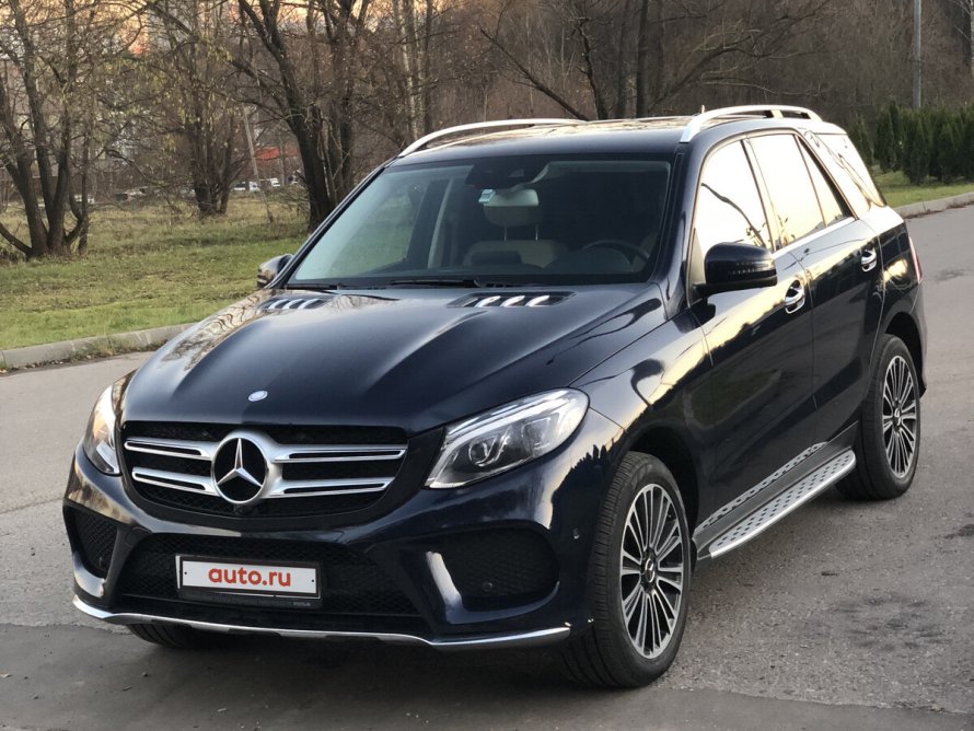 Мерседес мл w166 черный