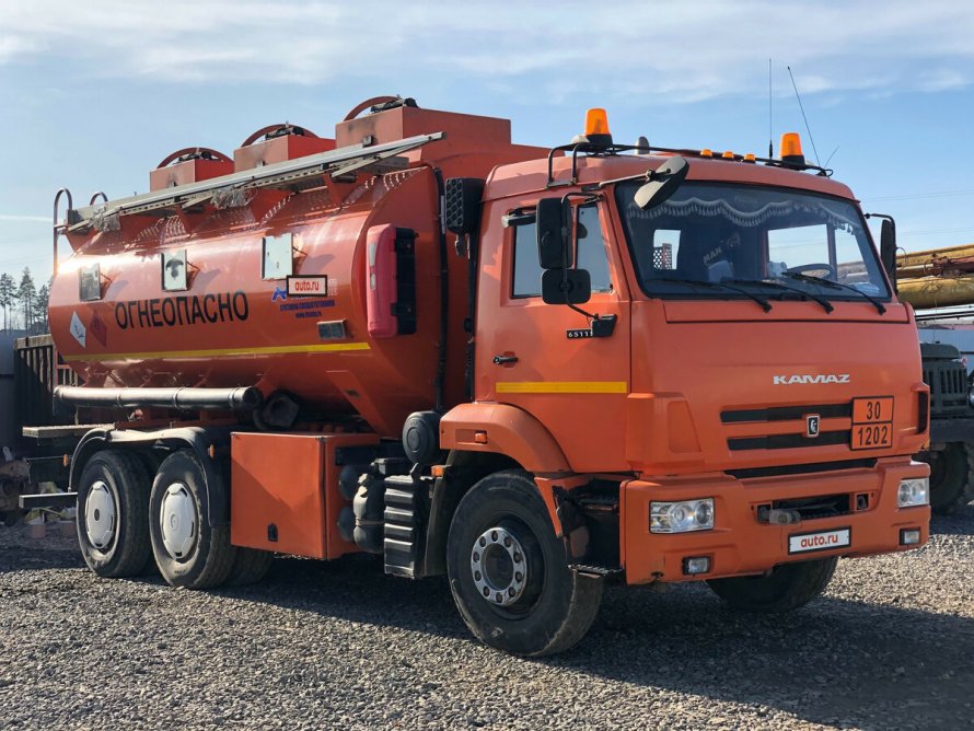 КАМАЗ 65115 бензовоз