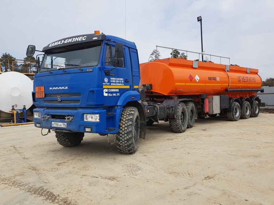 КАМАЗ 53504 бензовоз