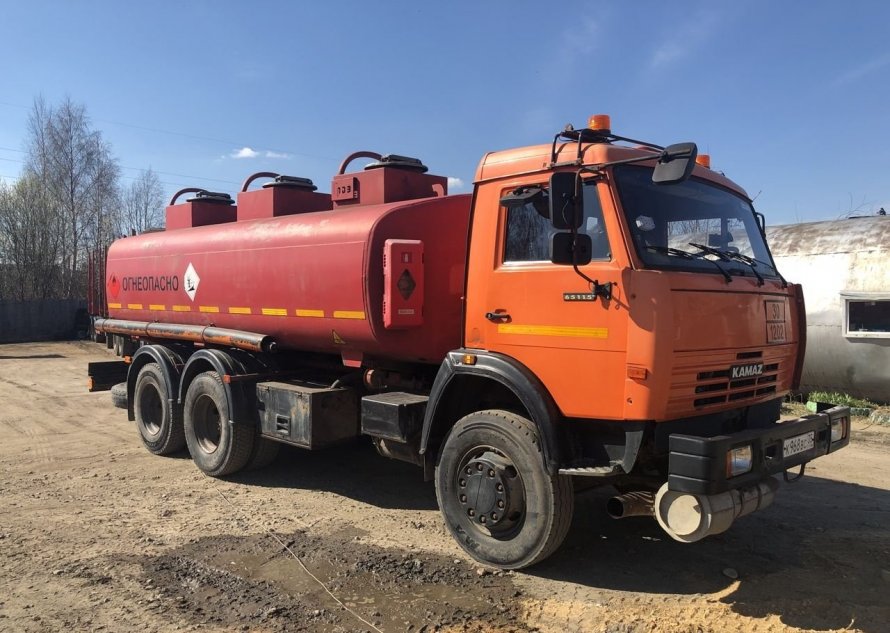 КАМАЗ 115 бензовоз