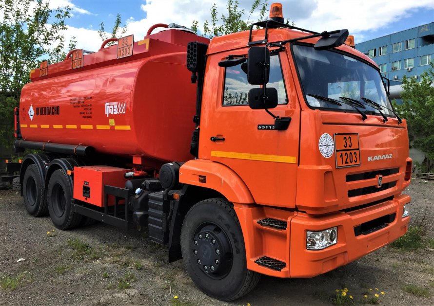 КАМАЗ 65115 топливозаправщик новый