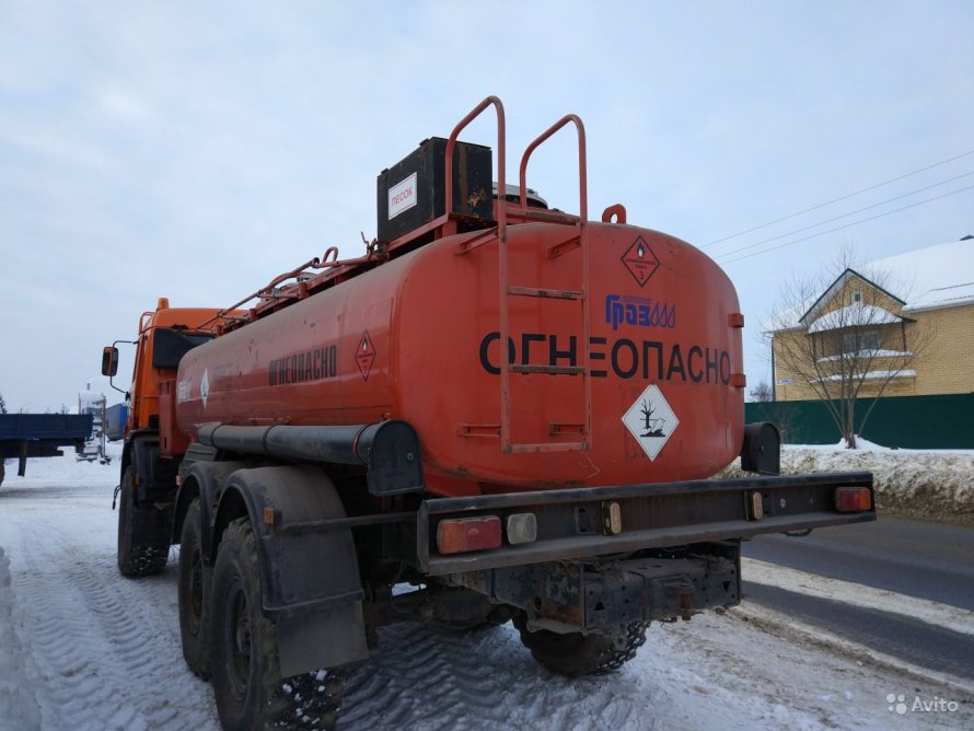 КАМАЗ 65115 бензовоз