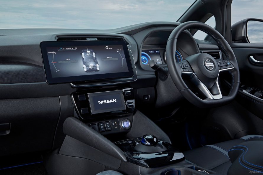 Nissan Leaf 2019 салон