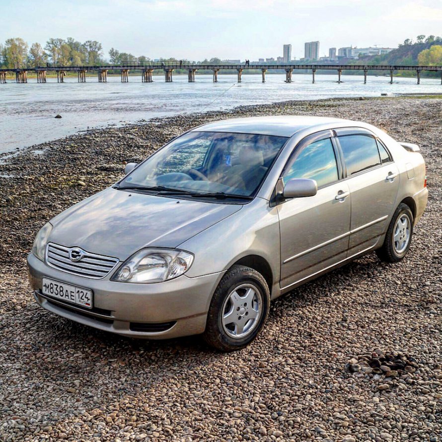 Тойота Королла 2002-2006 седан Rear