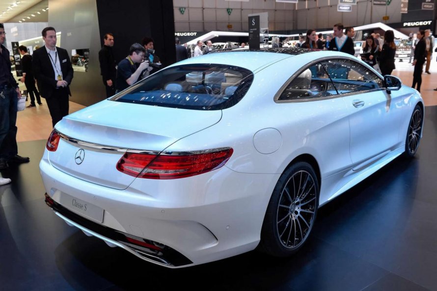 Mercedes Benz s купе 2014