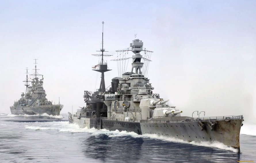Корабль HMS Repulse