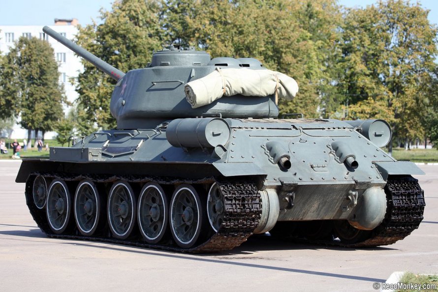 Танк т34 вторая мировая война