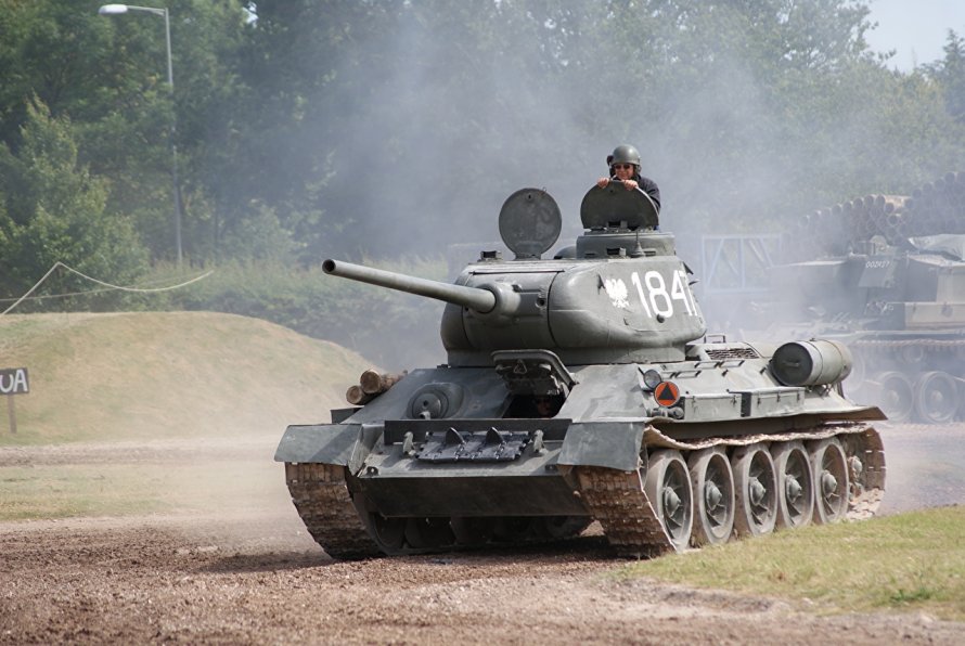 Танк т-34-85
