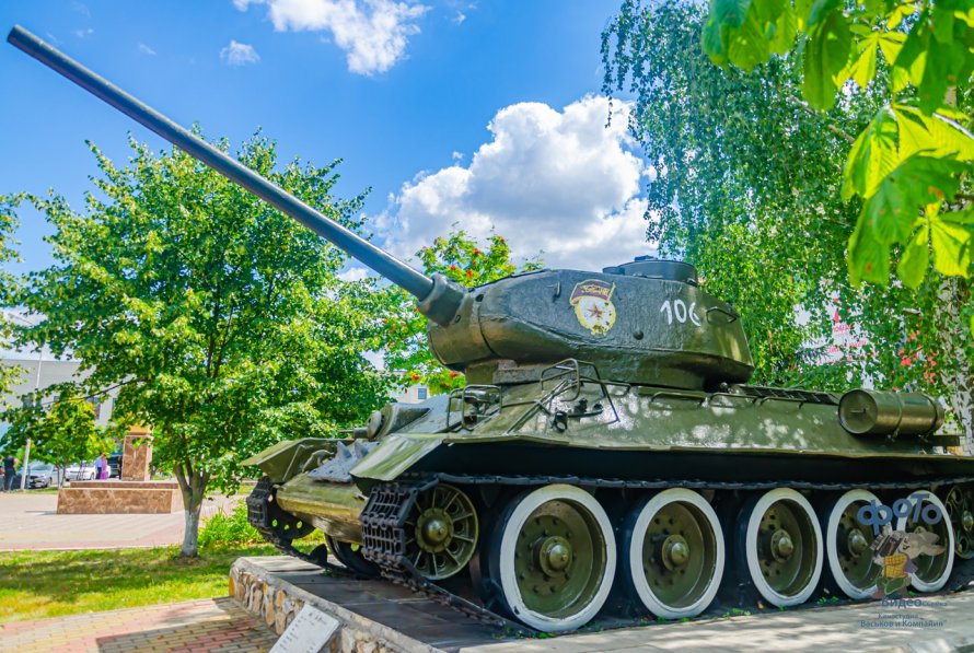 Танк т 34 новый