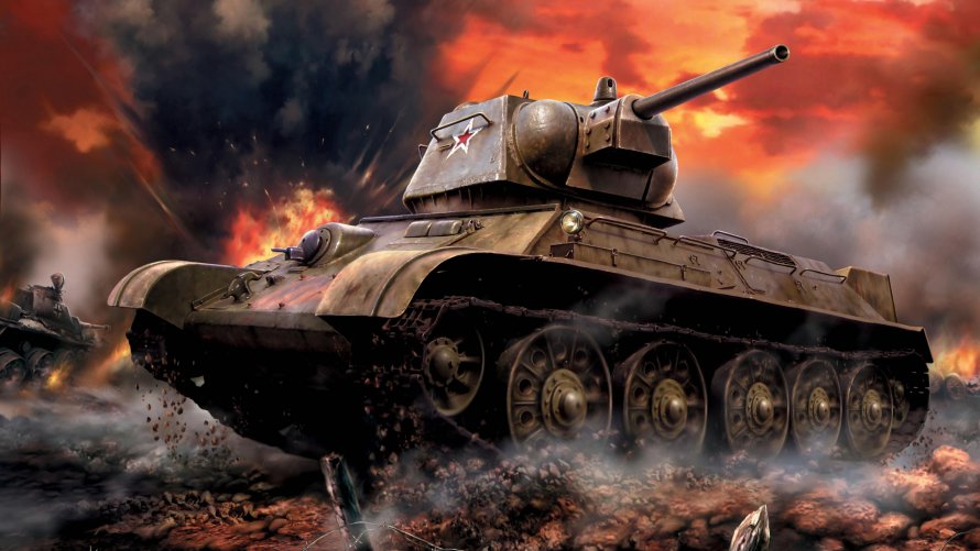 Т-34 танк СССР