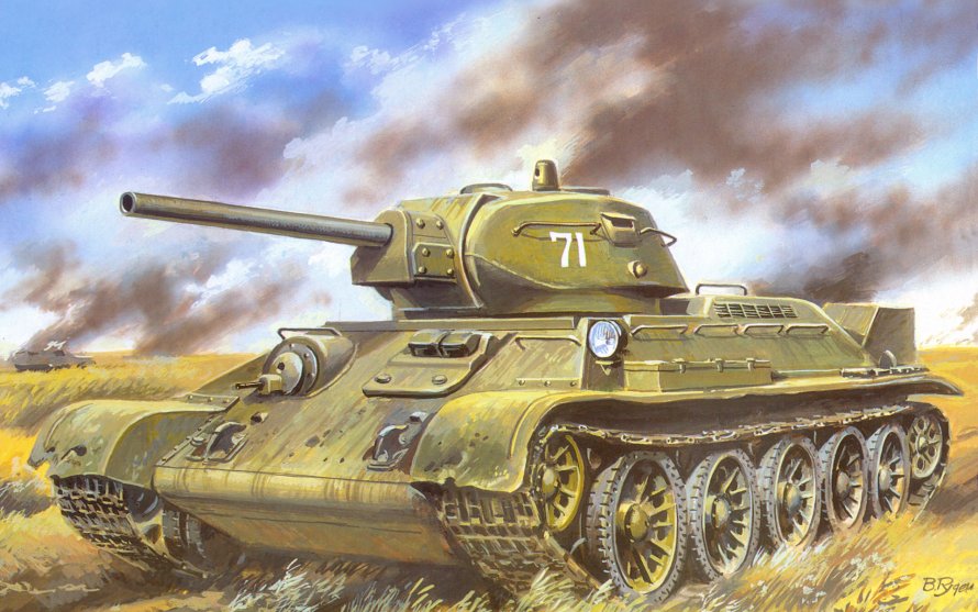 Танки СССР Т 34