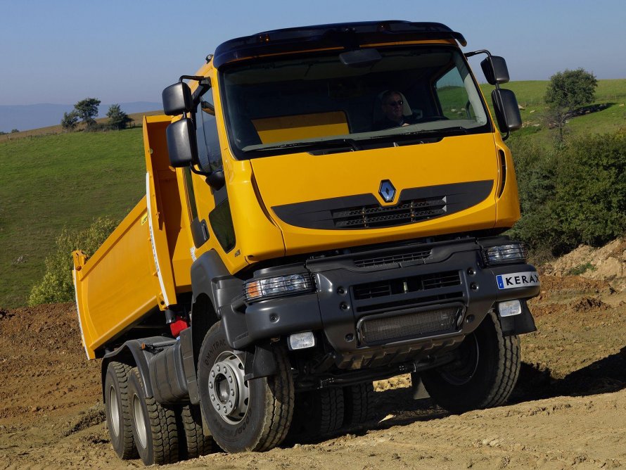 Самосвал Renault Kerax, 6х4