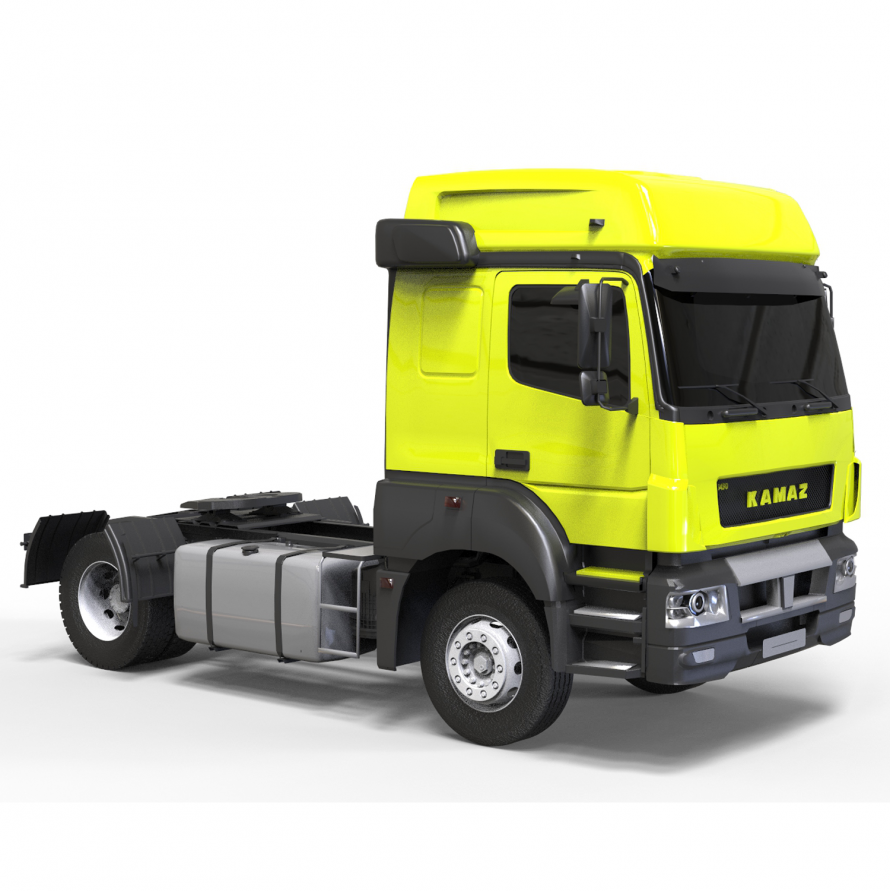 КАМАЗ 3d model
