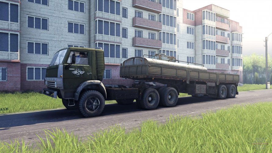 КАМАЗ 5410 лесовоз