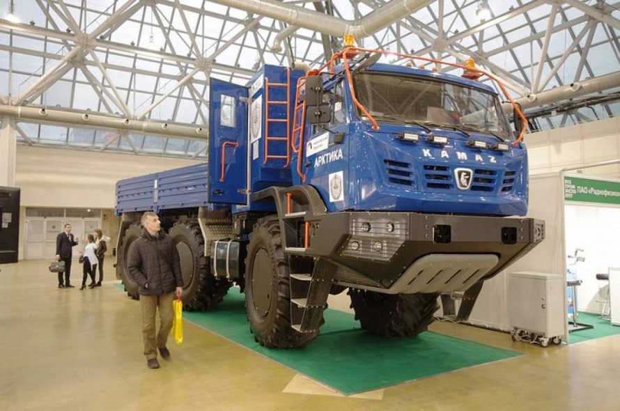 КАМАЗ Арктика 8х8 салон