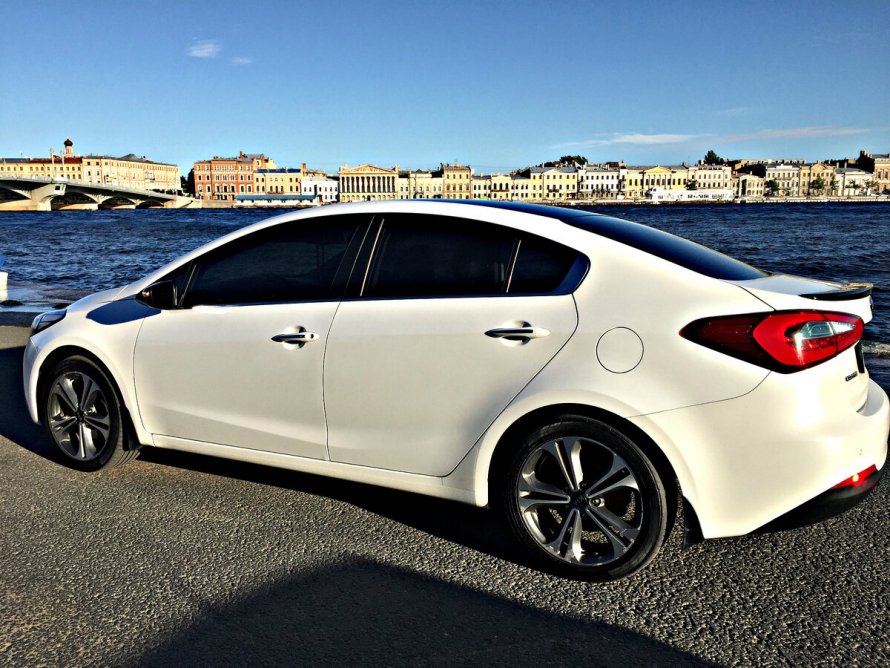 Kia Cerato 3 Рестайлинг белый