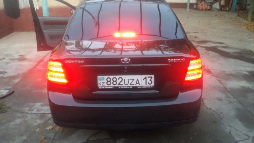 Chevrolet Lacetti салон сзади