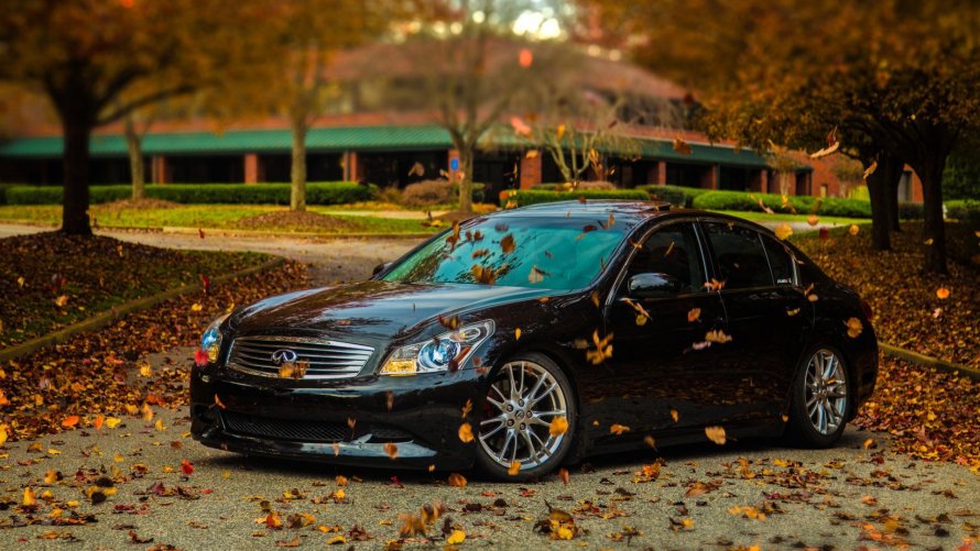 Infiniti g35 черная