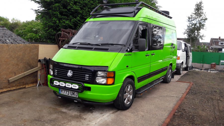 Volkswagen lt 45 зеленый