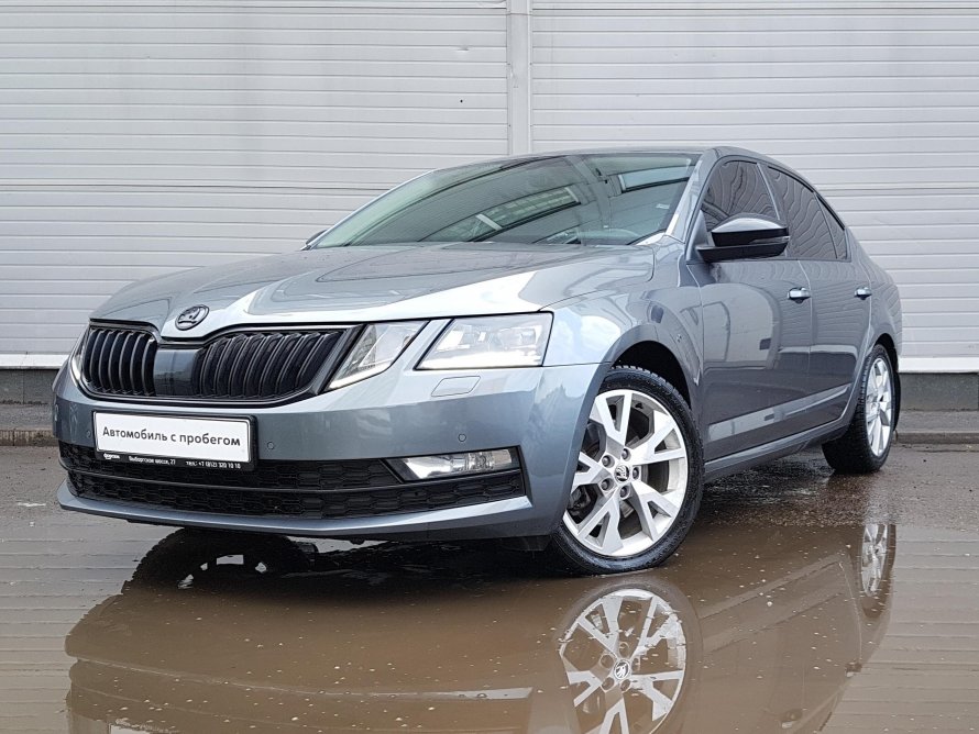 Skoda Octavia 2019 серая