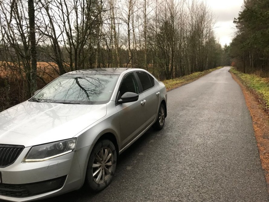 Anthracite Grey Skoda