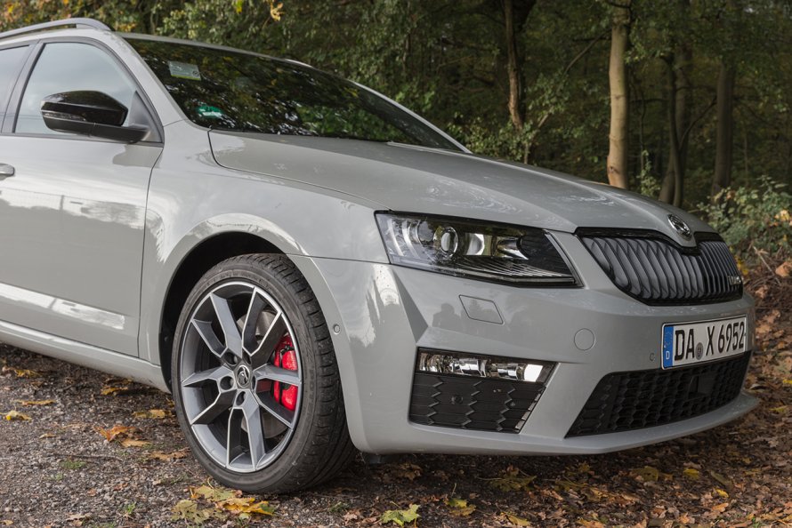 Skoda Octavia RS 2014 серая