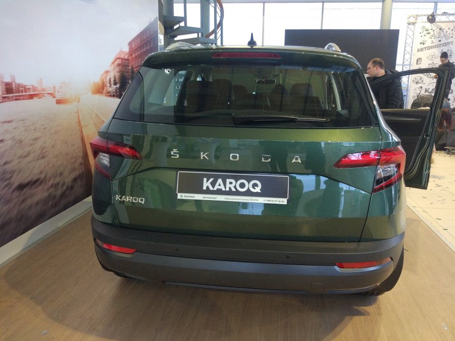 Skoda Karoq сзади