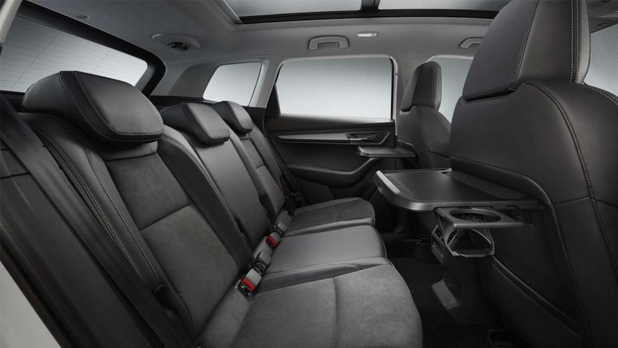 Skoda Karoq задние сидения