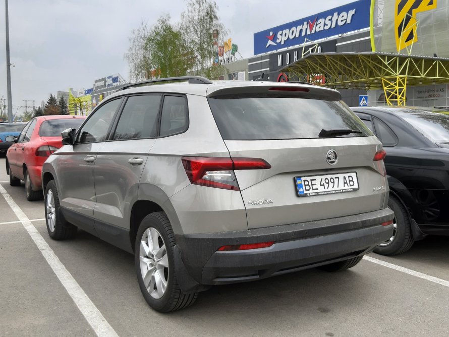 Skoda Karoq буксировка