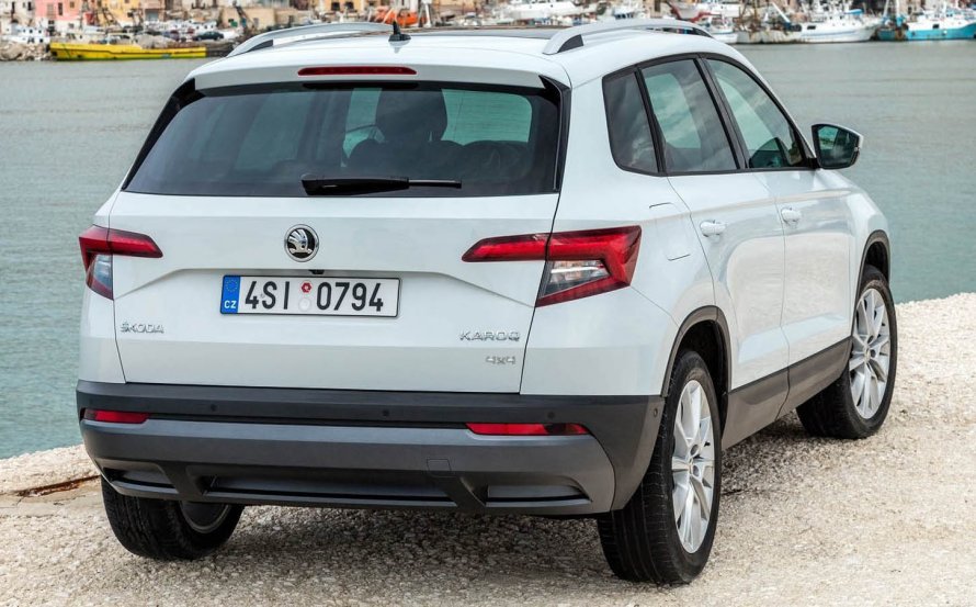 Спойлер Skoda Karoq