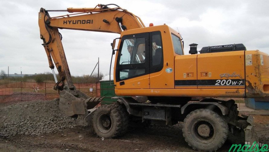 Экскаватор Hyundai w200