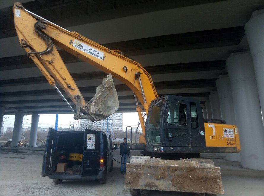 Экскаватор Hyundai Robex 200w-3
