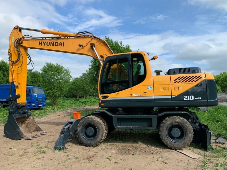 Экскаватор Hyundai w170
