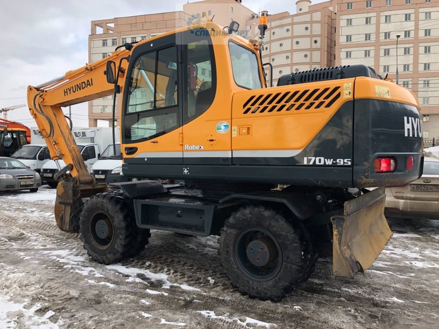 Экскаватор Hyundai 210 w-9s