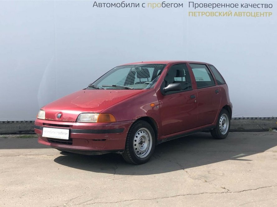 Фиат Пунто 1998 красный