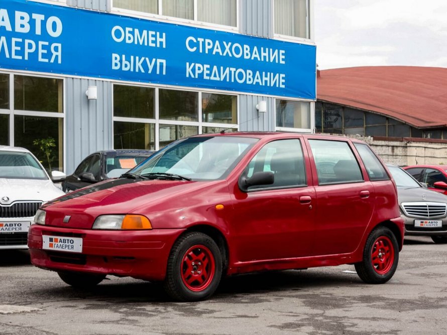 Фиат Пунто 1998 красный