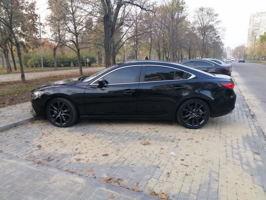 Mazda 6 GJ черные диски