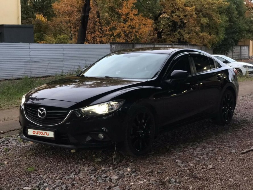 Mazda 6 черная
