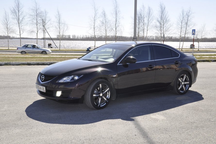 Mazda 6 GH темная вишня r19
