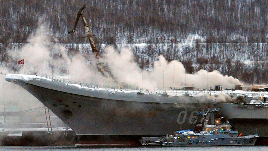 Мурманск корабль Адмирал Кузнецов