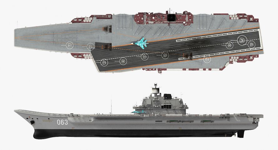 ТАВКР Адмирал Кузнецов 3d