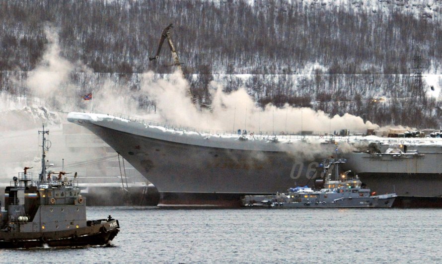 Адмирал Кузнецов авианосец пожар